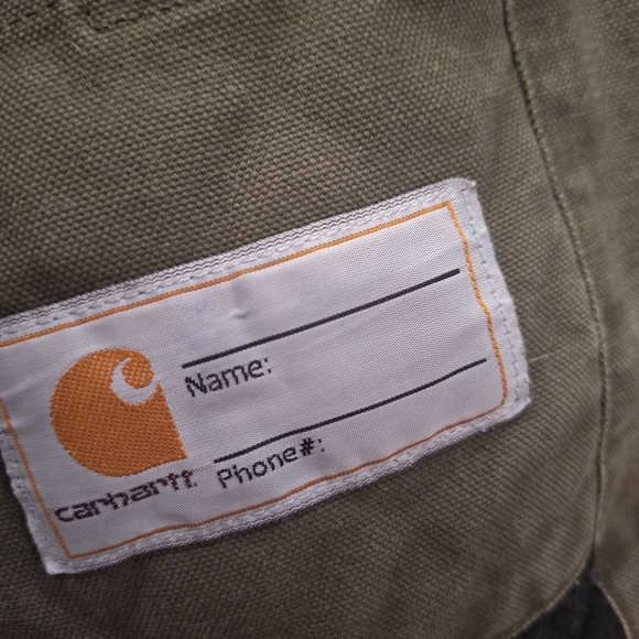 Carhartt Children's Olive Green Hooded Coat, Sz XXS (4-5) - Picture 6 of 8